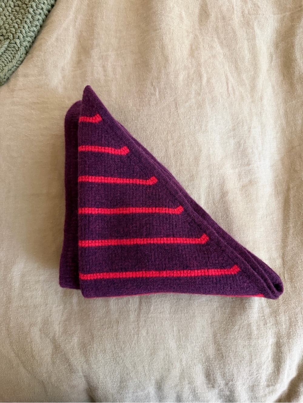Madewell Neck Scarf Bandana 100% Merino Wool